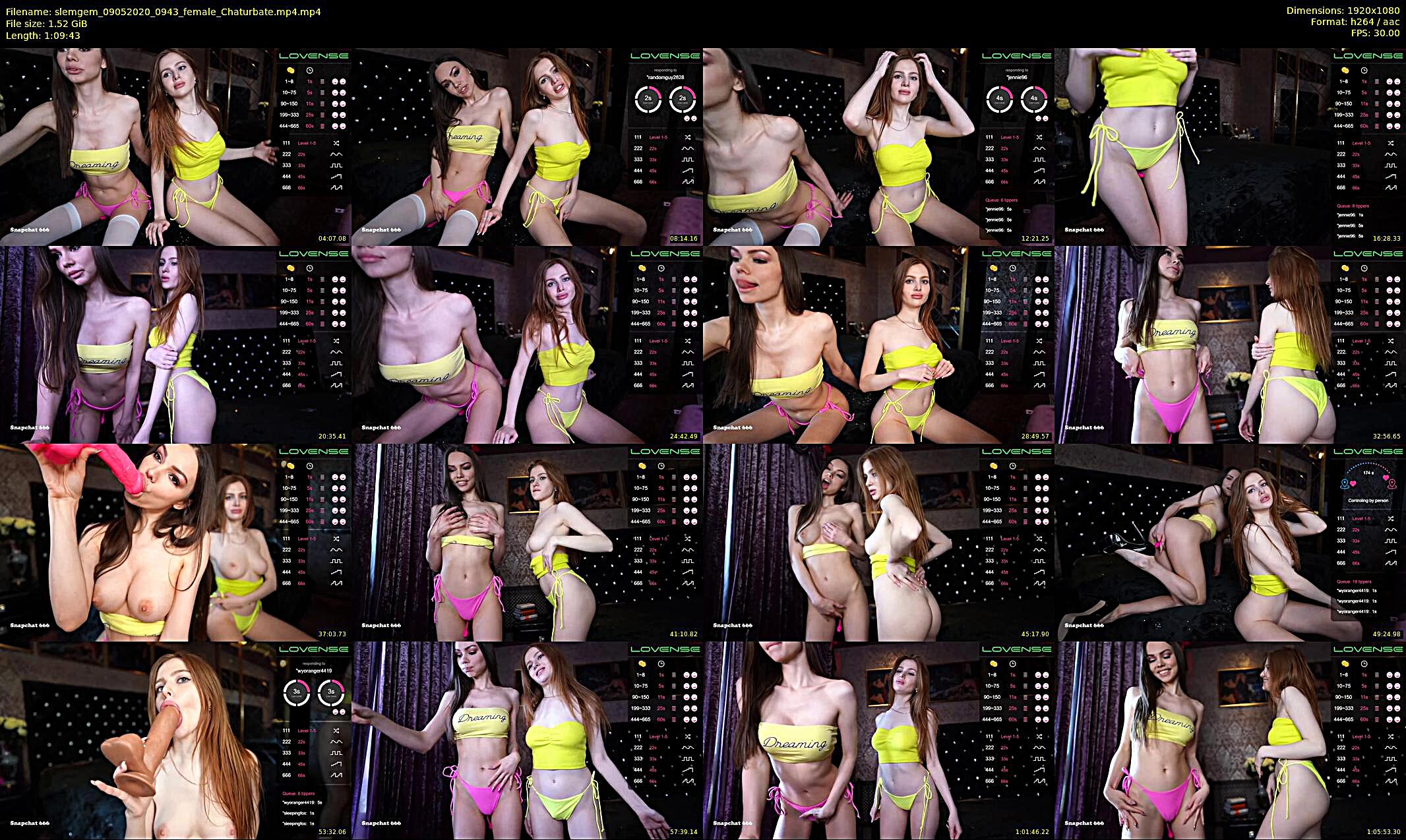 slemgem — Chaturbate Female cam image, 2132×1274, May 9, 2020