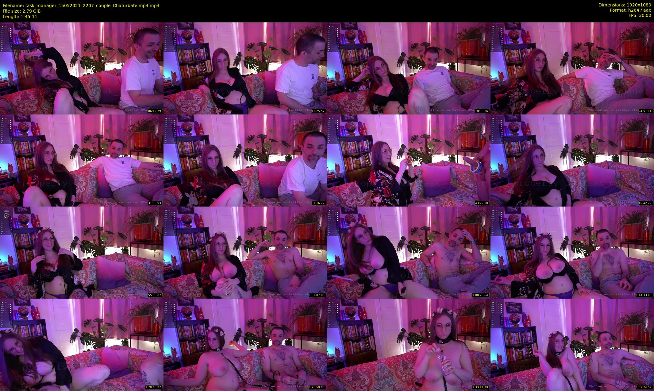 task_manager — Chaturbate Couple cam image, 2132×1274, May 15, 2021