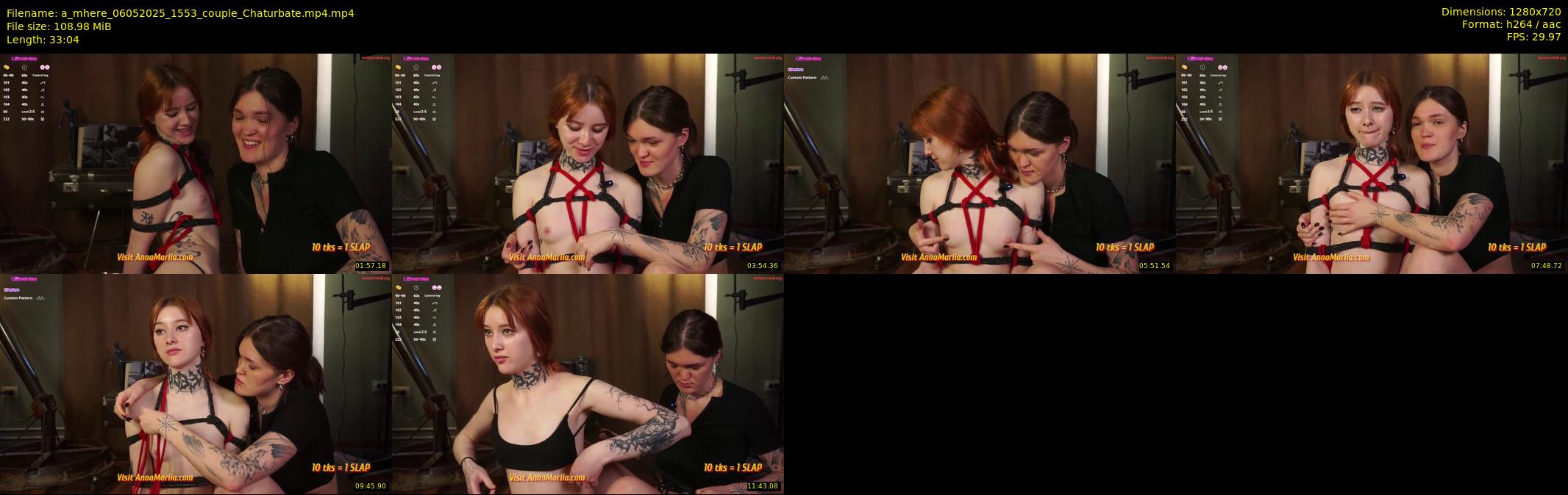 a_mhere — Chaturbate Couple cam image, 2132×674, May 6, 2025