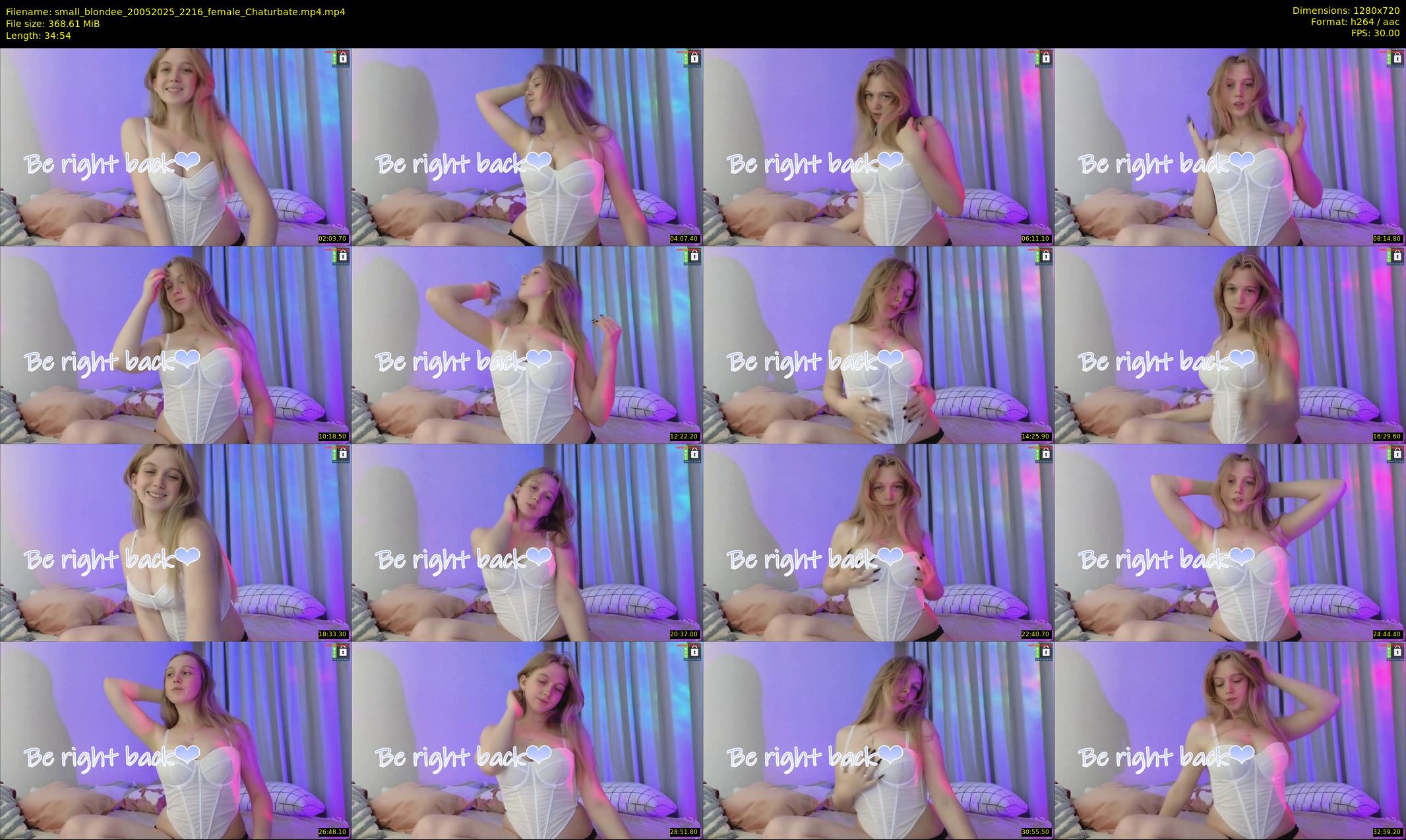 small_blondee — Chaturbate Female cam image, 2132×1274, May 20, 2025