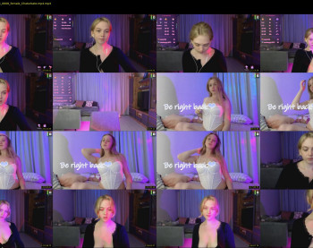 small_blondee — Chaturbate Female cam image, 2132×1274, May 30, 2025