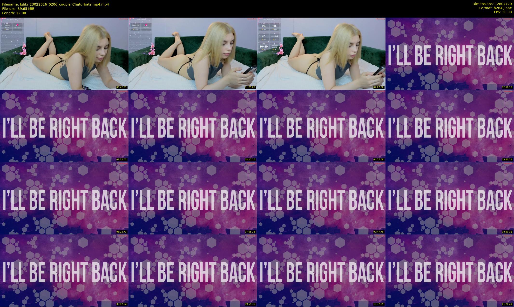 bjliki — Chaturbate Couple cam image, 2132×1274, Feb 23, 2026
