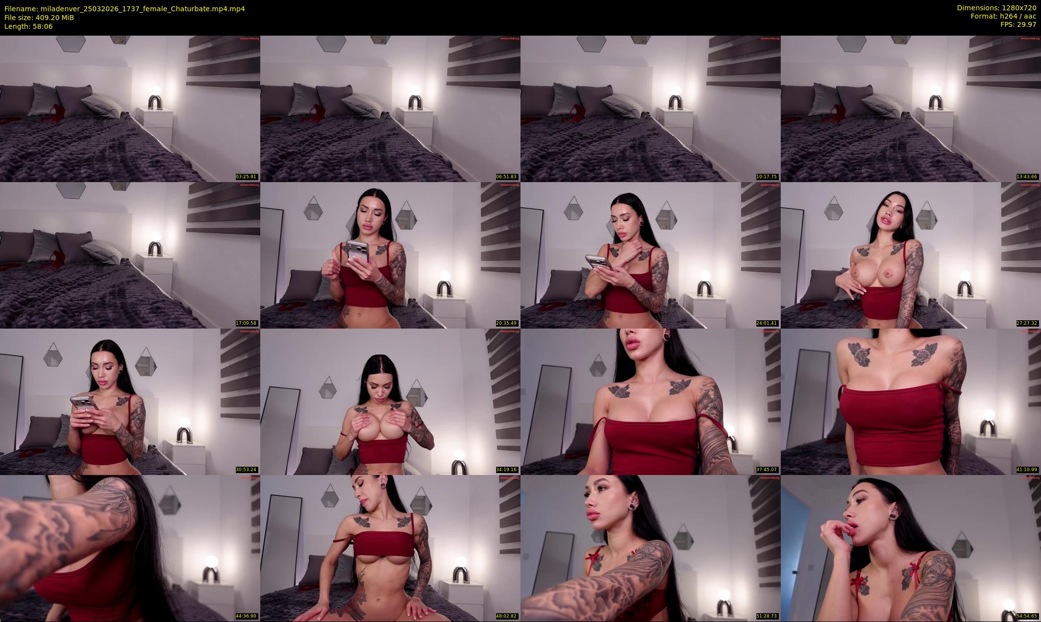 miladenver — Chaturbate Female cam image, 2132×1274, Mar 25, 2026